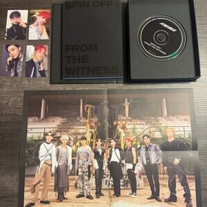 ATEEZ SPIN OFF: FROM THE WITNESS Witness Ver Album Complete w/ 4 Photocards